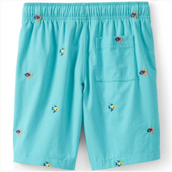 Lands' End Boys Swimming Trunks With Little Fish. Size XL NWT - Picture 2 of 5